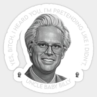 Uncle Baby Billy Sticker